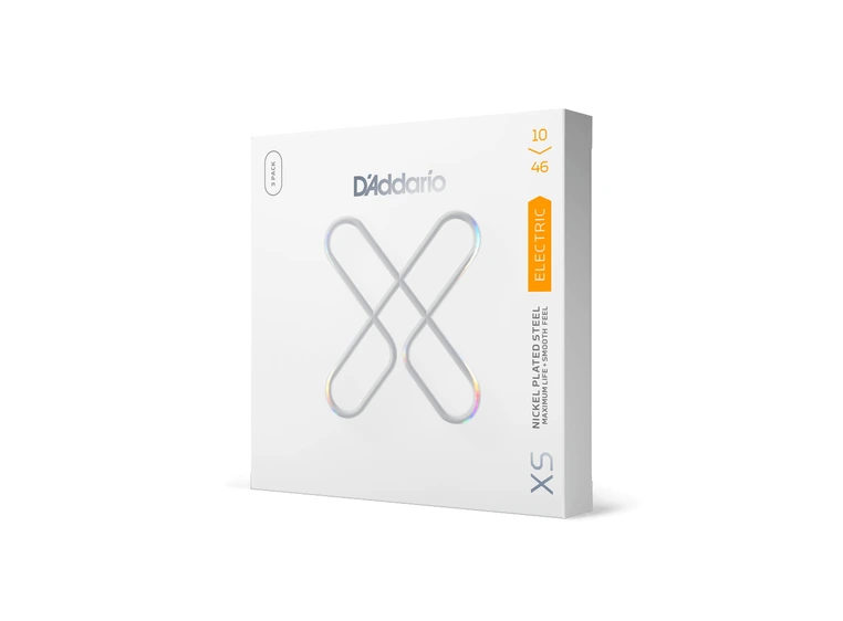 D'Addario XSE1046-3P XS Coated (010-046), 3-pack 