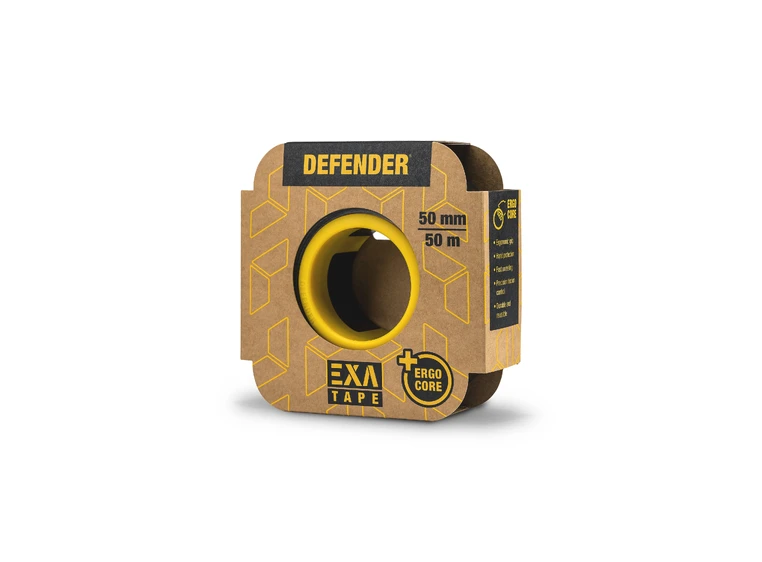 Defender T EXA S 50 - EXA-TAPE® ERGO-Core Silver Glossy, 50mm x 50m 