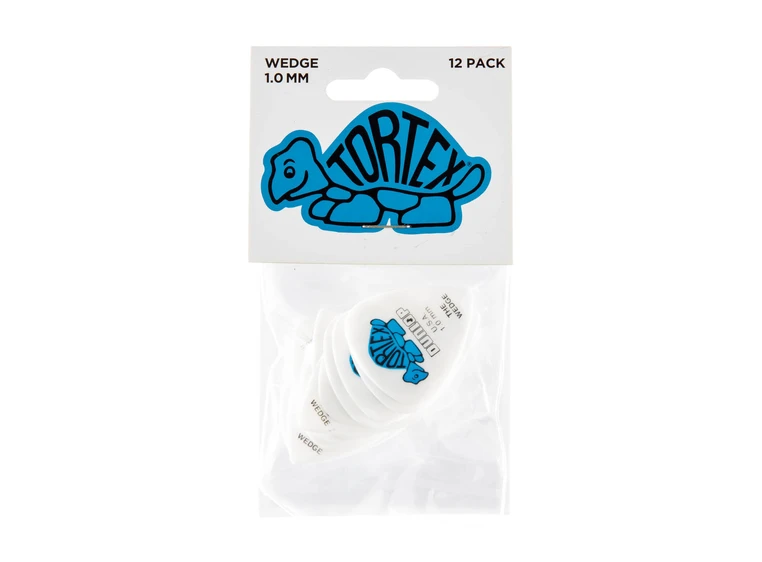 Dunlop 424P100 Tortex Wedge 12-pack 