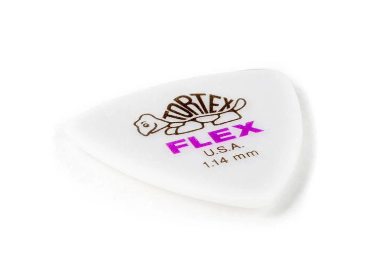 Dunlop 456P114 Tortex Flex Triangle 6-pakning 
