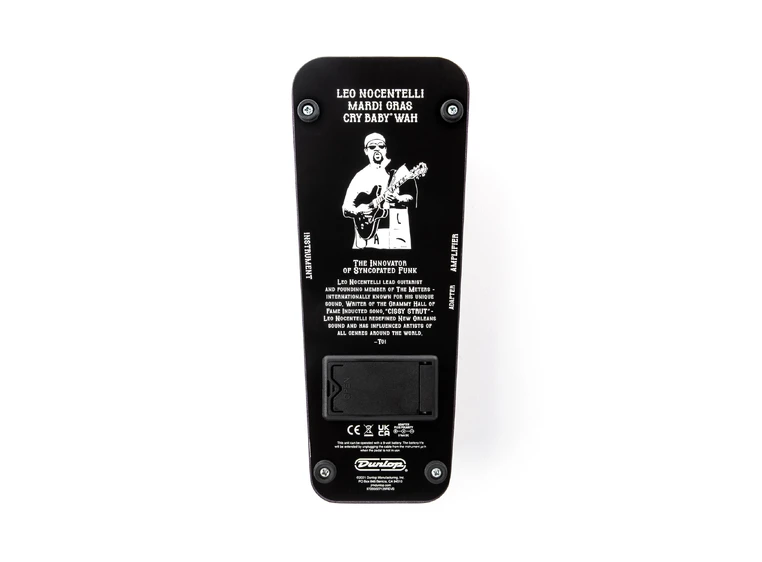 Dunlop LN95 Leo Nocentelli Mardi Gras Cry Baby Wah 