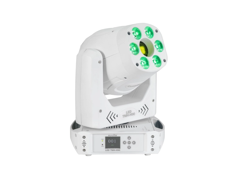 EUROLITE LED TMH-H90 Hybrid Moving-Head hvit, Spot/Wash COB 