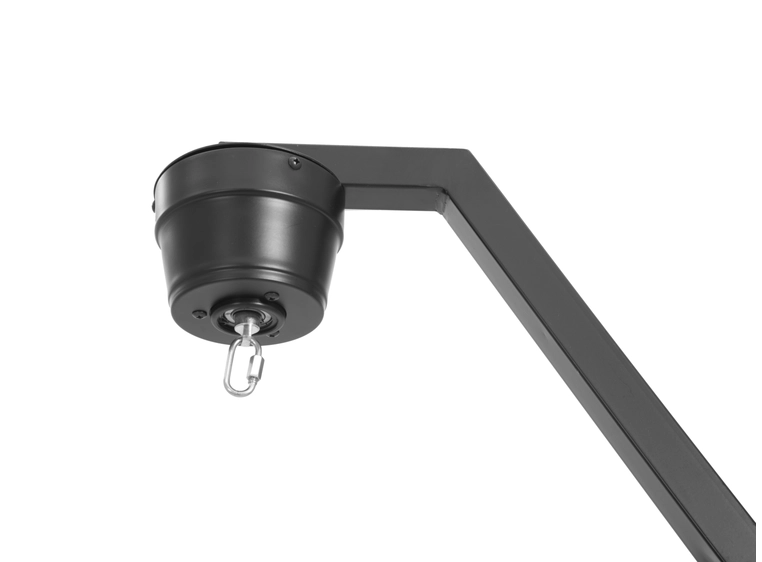 EUROLITE stativmontering med motor, sort for opp til 50cm speilkuler + quick link 