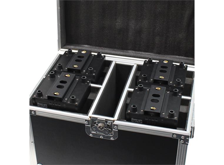 Equinox Flightcase for 4 x Fusion Passer 4 x Fusion 100 Spot/ 120Z Wash