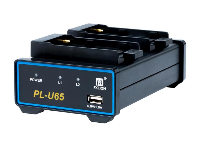 FXLION PL-U65 dual lader for Sony BP-U For Sony BP-U serie batterier