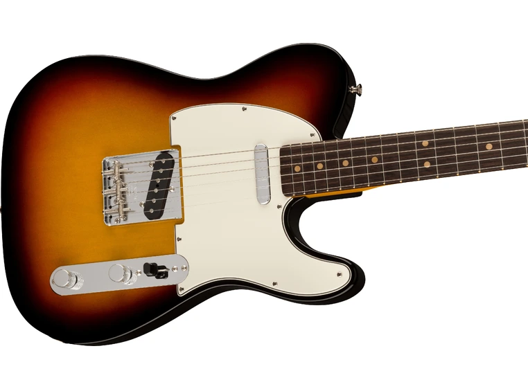 Fender Am Vtg II 1963 Telecaster 3-Color Sunburst, Rosewood Fingerboard 