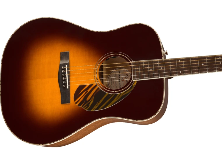 Fender PD-220E Dreadnought 3-Tone Vintage Sunburst,Ovangkol fretb 