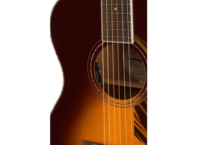 Fender PD-220E Dreadnought 3-Tone Vintage Sunburst,Ovangkol fretb 