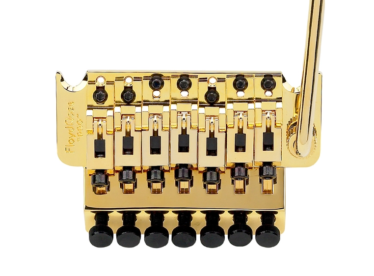 Floyd Rose 1000 SE Pro 7 string Tremolo Gold Evenstad Musikk