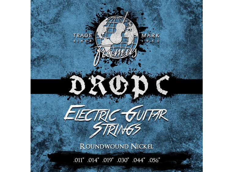 Framus Blue Label Nickel-Plated Steel (011-056) Drop C and B 