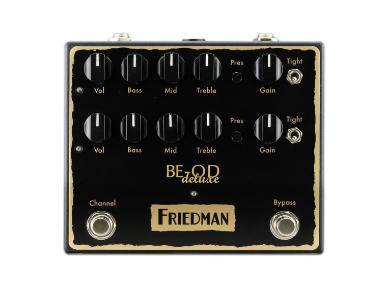 Friedman BE-OD DELUXE Dobbel Overdrivepedal 