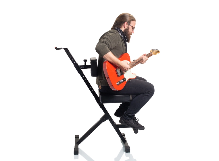 Gator Frameworks GFW-GTR-SEATDLX Deluxe Guitar Seat w/Guitar Hanger 