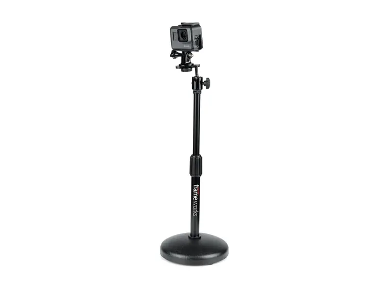 Gator Frameworks GFW-MIC-0501 Round Base Desktop Mic Stand 