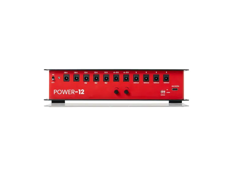 Gator Frameworks GTR-PWR-12-F Pedal Board Power Supply 12 Outputs 