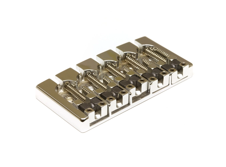 Graph Tech Ghost PN-8370-C5 - 5-String Loaded Hipshot Bass Bridge, Krom 
