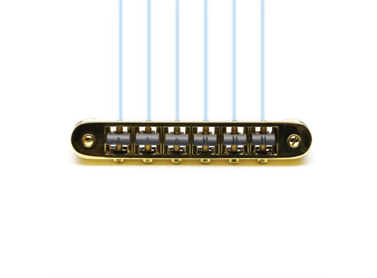 Graph Tech Ghost PN-8843-G0 - Loaded ResoMax NV2 Bridge, 4 mm - Gold