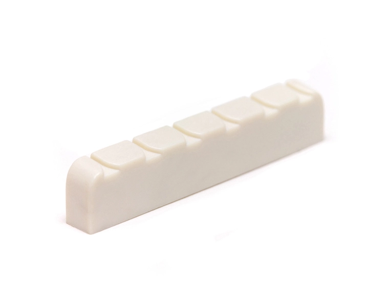 Graph Tech NuBone LC-6200-10 Classical Guitar Nut, Flat, Slotted 10pk 