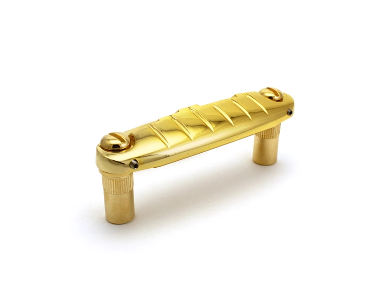 Graph Tech PM-8595-G0 ResoMax Sonic 1 OnePiece Wraparound Bridge(ImpPosts)-GLD 