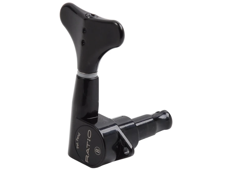 Graph Tech PRB-4400-C0 Ratio Bass Machine Heads 4-in-Line (Left) - Chrome 