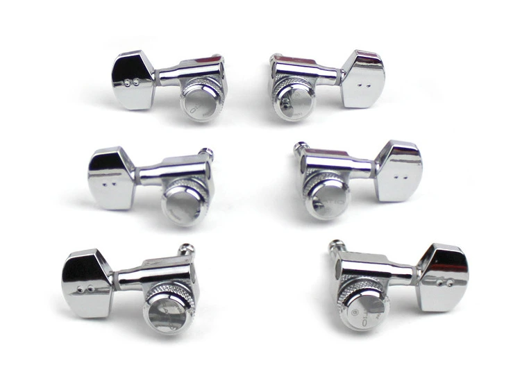 Graph Tech PRL-8311-C0 Ratio Electric Locking Machine Heads 3+3 - Chrome 