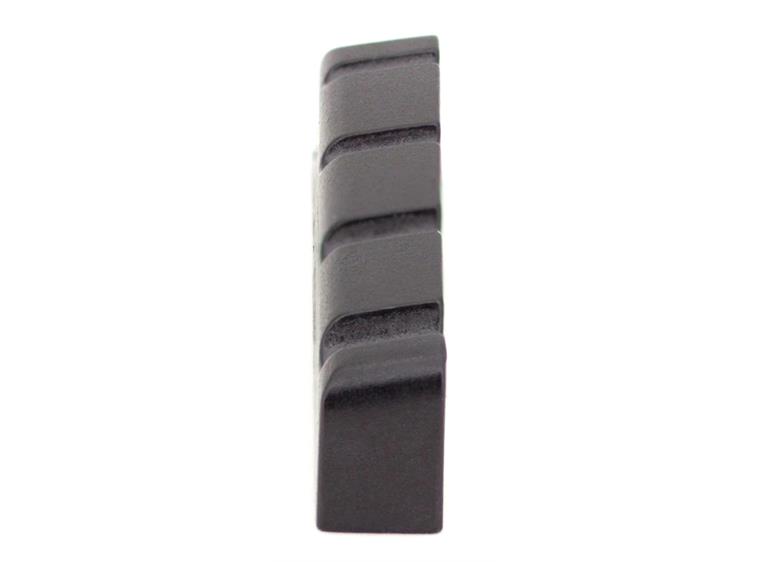 Graph Tech PT-1238-60 Black TUSQ XL Slotted Bass Nut, 4-Str. Rounded, Flat