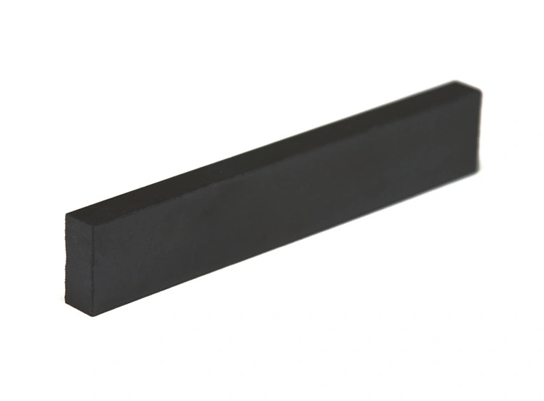 Graph Tech PT-4187-00 Black TUSQ XL Nut Slab (3/16" Thick), Flat 