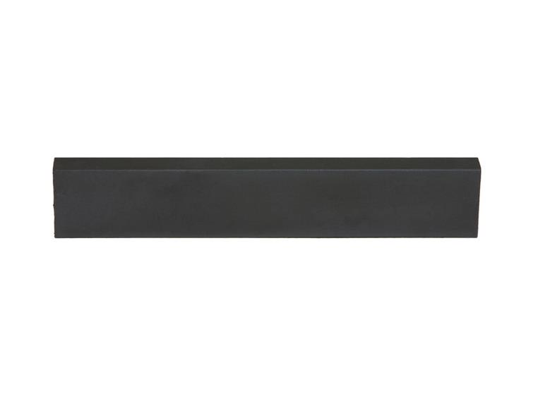 Graph Tech PT-4187-00 Black TUSQ XL Nut Slab (3/16" Thick), Flat