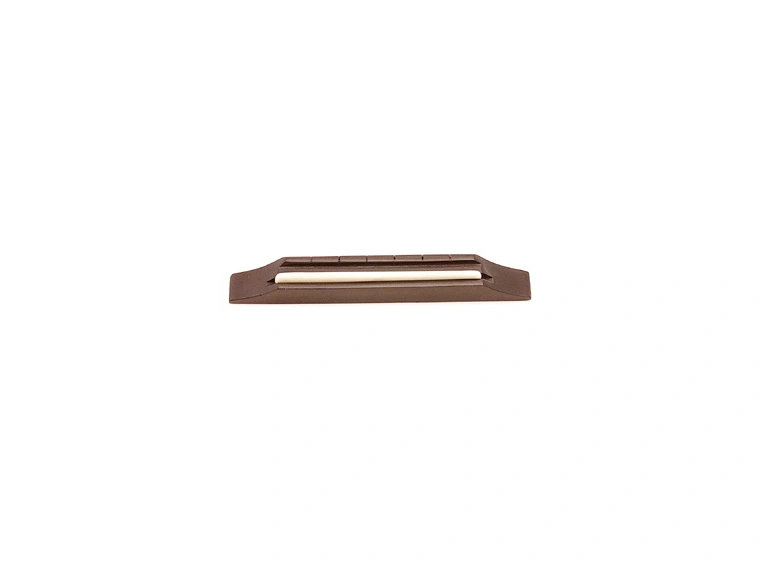 Grover B 3342 - Hardwood Ebonized Acoustic Guitar Bridge - Evenstad Musikk