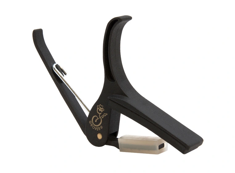 Grover GP750BL Ultra Capo - Matte Black 