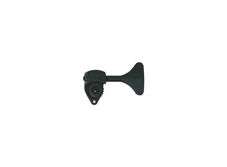 Hipshot HB6 Ultralite Bass Machine Head 3/8" Post, Y Key, Bass Side - Black 