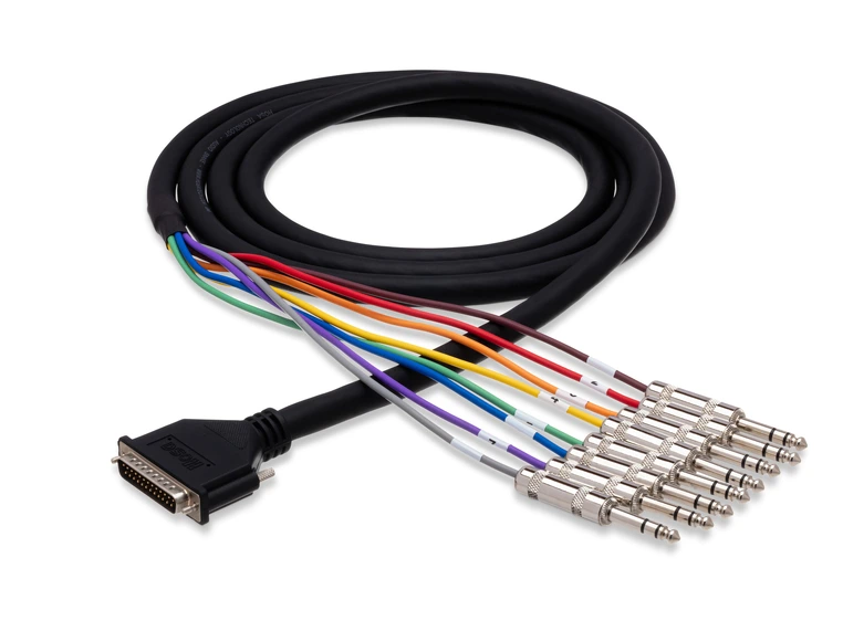 Hosa DTP802 DSUB 25P TRS J 2 m 