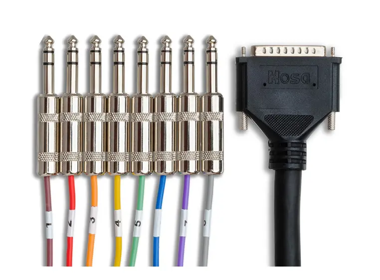 Hosa DTP802 DSUB 25P TRS J 2 m 