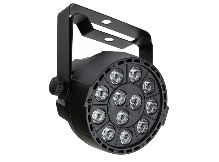 JB Systems 12TC Accu mini-par 12 x 3W, 17°, batteridrift 5-7 timer 