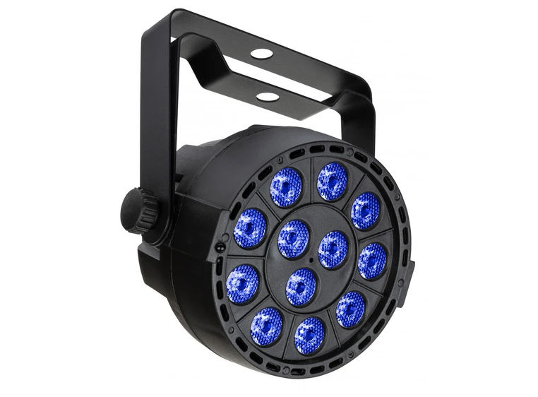 JB Systems 12TC Accu mini-par 12 x 3W, 17°, batteridrift 5-7 timer 