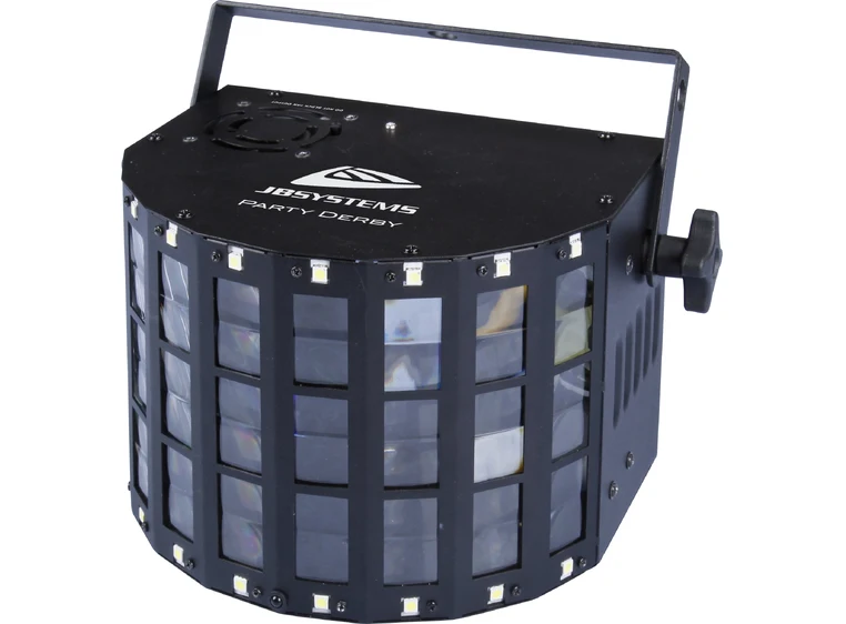 JB Systems Party DerbyLyseffekt 4x 3W led(RGBW) + 16x strobe + IR remote 