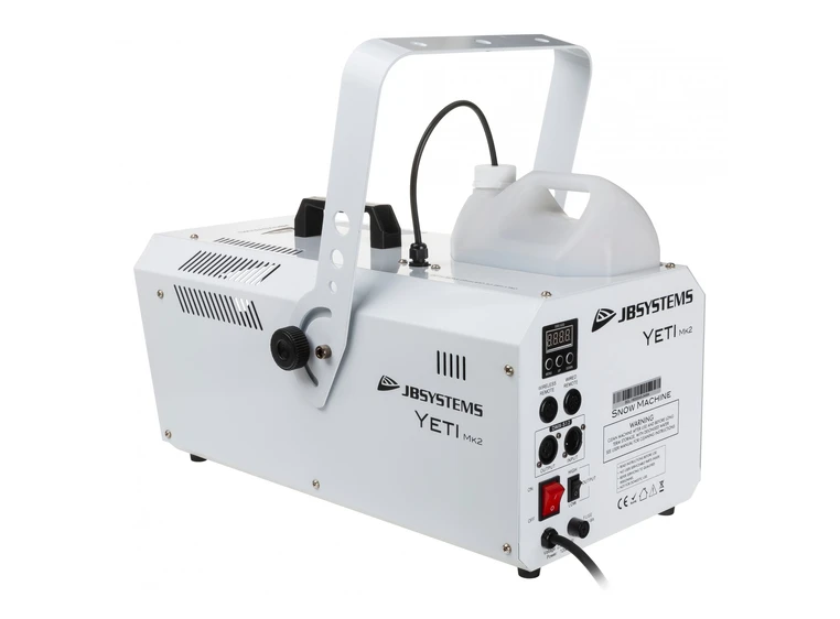 JB Systems Yeti Mk2 Snømaskin, 1200W DMX og trådløs fjernkontroll 