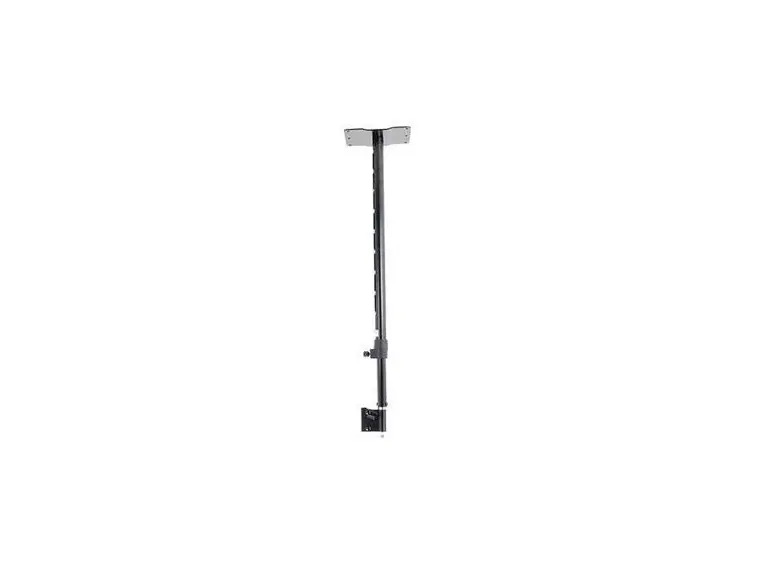 K&M 24490 Teleskopisk takstativ 905-1505mm sort 