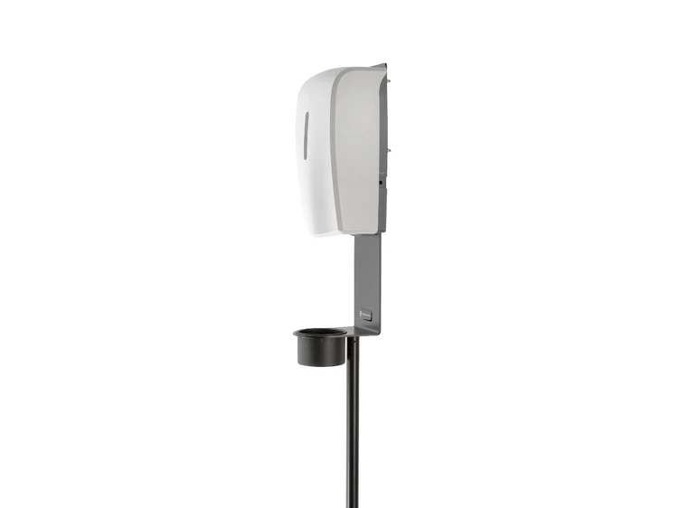 K&M 80329 Desinfeksjonsmiddelstativ sort inkludert sensor-dispenser 