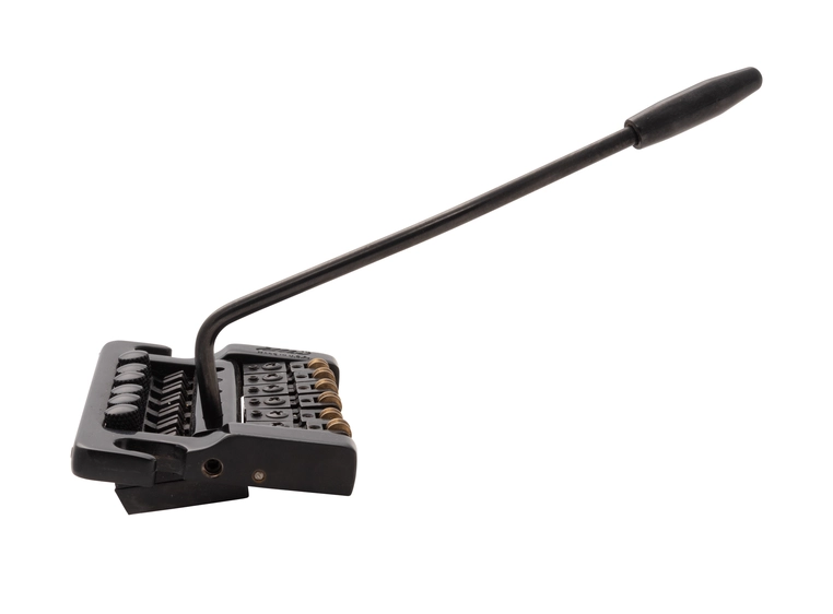 Kahler 2220 - Stud Mount Guitar Tremolo (Brass Cam / Brass Saddles) - Black 