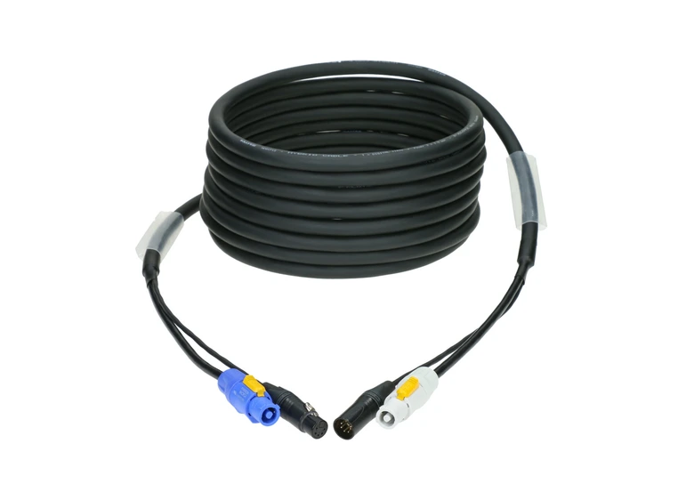 Klotz DMX hybrid XLR 5p M-F powerCON B-A 3 x 1.5 mm2 1,5m 