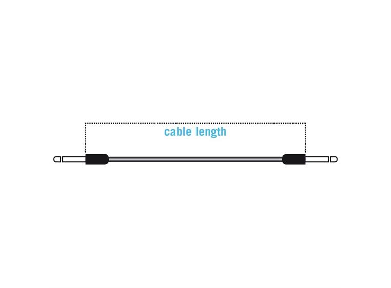 Klotz LaGrange supreme patch cable str-angl. jack 0,3m