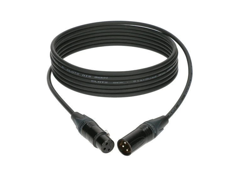Klotz StarQuad microphone cable Neutrik XLR 4 x 0.15 mm² 5m 