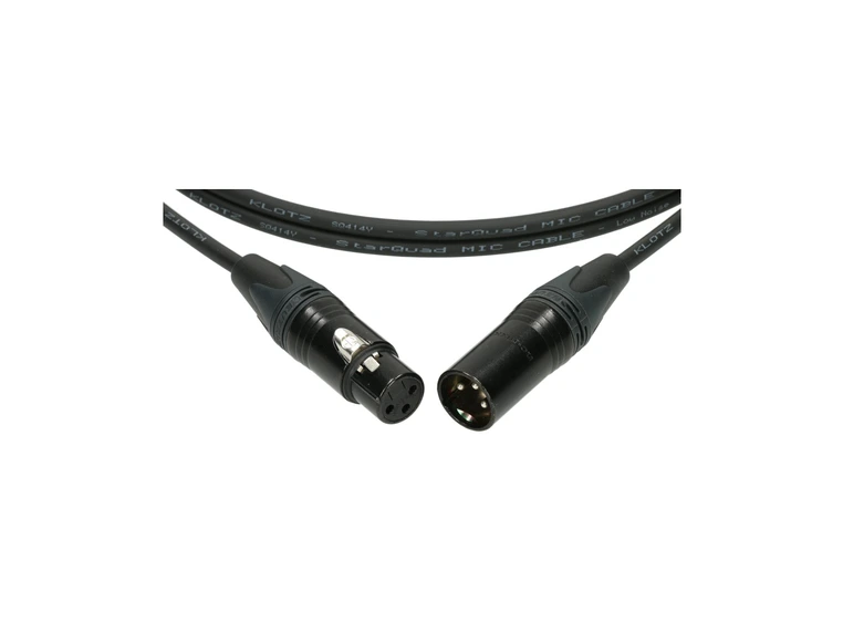 Klotz StarQuad microphone cable Neutrik XLR 4 x 0.15 mm² 5m 