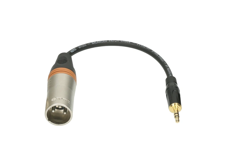 Klotz XLR adapter XLR M - 3,5 mm mini jack - Klotz 