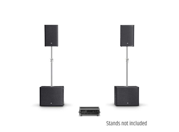LD Systems STINGER G3 POWER SET 2 x 12" + 2 x 18" passive + Amping Rack 