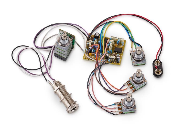 MEC 60034-09 - Active BEC 3 Electronics For Passive Pickups - 9V