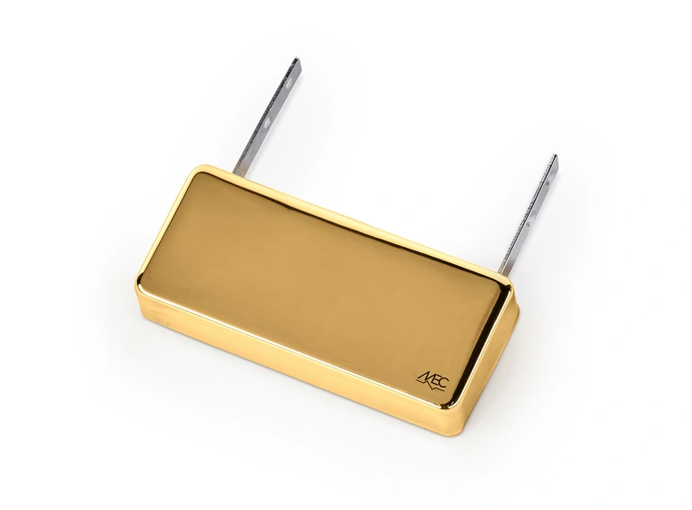 MEC Active Floating Magnetic Jazz Guitar Pickup - Gold 
