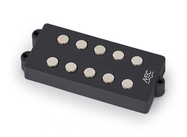 MEC Passive MM-Style Bass Pickup 5-String, Bridge - Black 