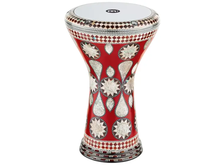 Meinl AEED2 8 3/4 Artisan Doumbek White Burl, Mosaic Imperial 