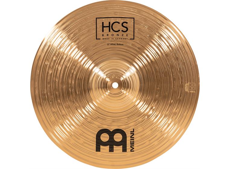 Meinl Cymbals HCSB15H HCS Bronze 15 Hi-hat